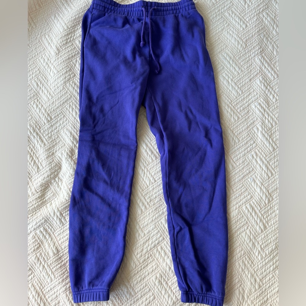 TNA Cozy Fleece Perfect Sweatpants - size Small